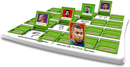 Winning Moves World Football Stars Guess Who? Green Board Game Play with Messi Ronaldo Harry Kane Salah Easy to Setup Gift for Kids Ages 6 and up One Size Fits All