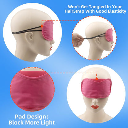 12pcs Eye Mask Sleep Masks Blindfolds Multicolor Sleeping Mask Blindfold Eye Cover Team Building Games Party with Nose Pad and Adjustable Strap for Women Men Kids