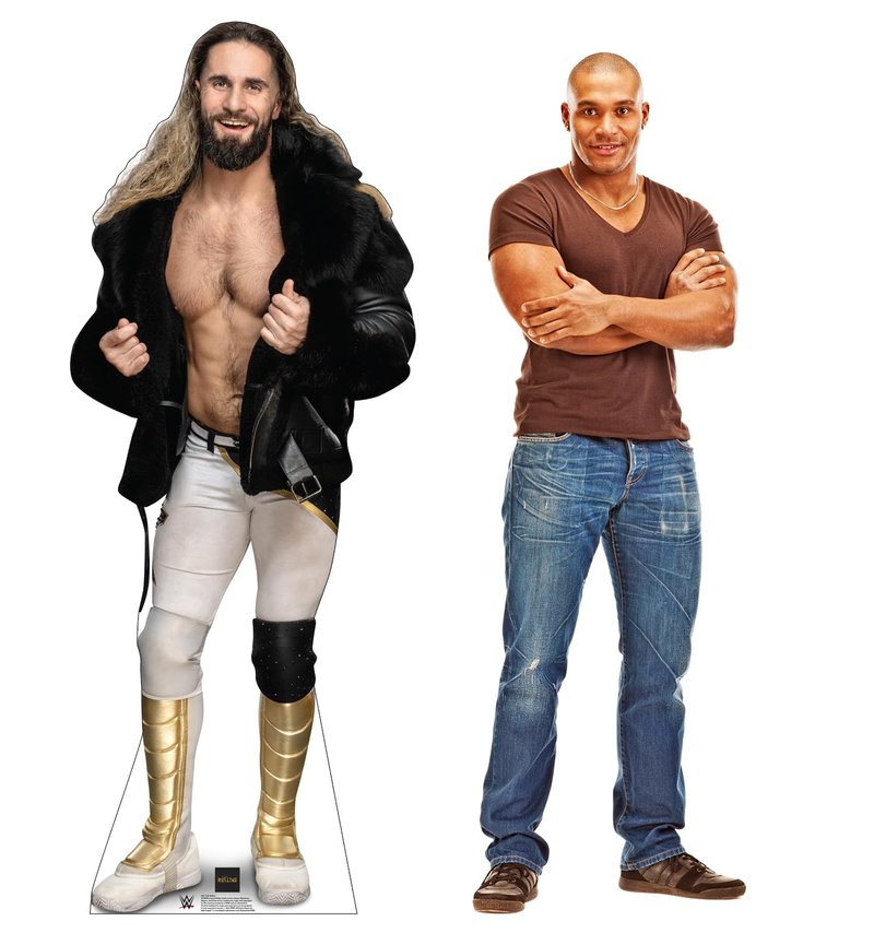 Cardboard People Seth Rollins Life Size Cardboard Cutout Standup - WWE
