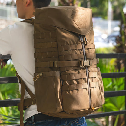 EXCELLENT ELITE SPANKER Tactical Military Backpack 35L Camping Hiking Backpack for Men and Women for Outdoor Hiking, Trekking, and Travel(Coyote Brown)