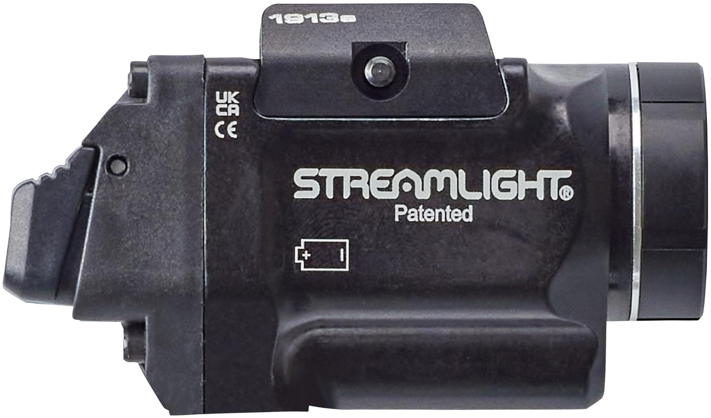 Streamlight 69418 TLR-8 X sub 500-Lumen Rail-Mounted Tactical Weapon Light with Integrated Red Aiming Laser Exclusively for 1913 Short Models Only, Black