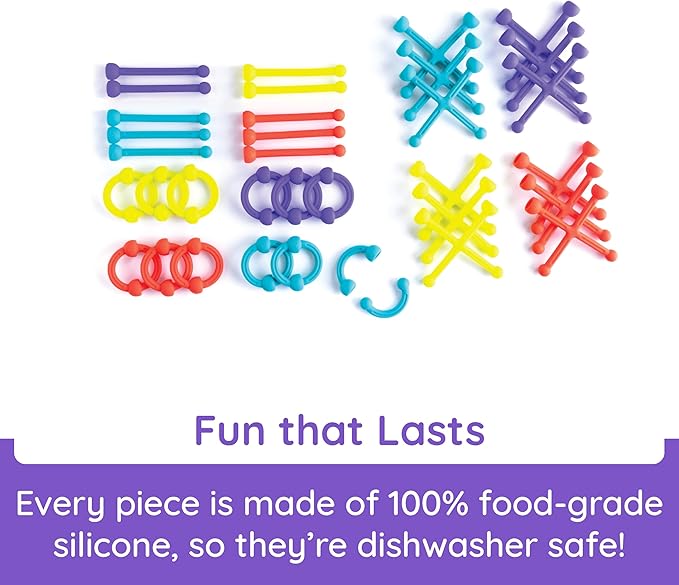 Fat Brain Toys Plip Kit Building Toys for Creative Play Creative Construction Play Set Kids Toys Ages 5 to 12