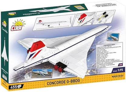 COBI Historical Collection Brooklands Museum G-BBDG Concorde Turbojet Plane