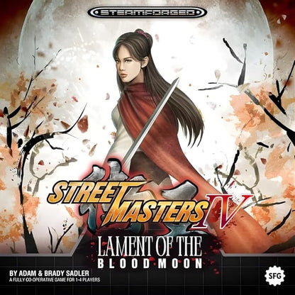 Steamforged Games Street Masters IV The Board Game: Lament of The Blood Moon Expansion