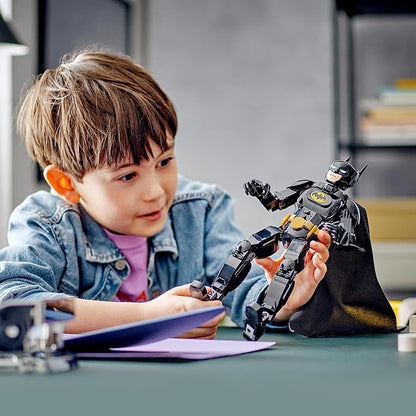 Lego 76259 DC The Batman Figure Superhero Construction and Decoration Toy with Cape Based on The Batman Movie 1989 Collectible Game Gift Idea for Children