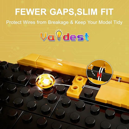 Vaodest Led Light for Lego 77072 Fortress Peely Bone SetDesign and Configuration Compatible with Model 77072(Led Light Only Not Building Block Kit)