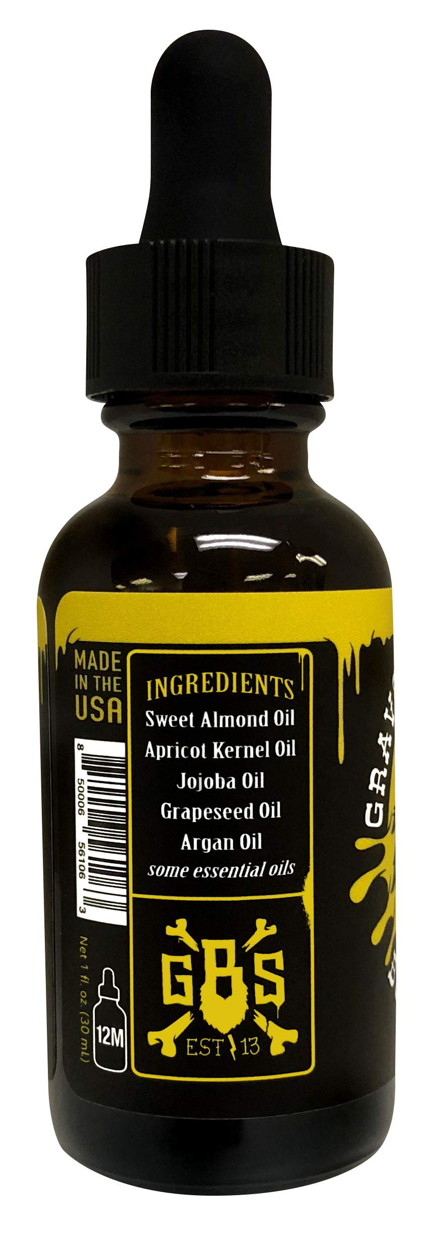 Grave Before Shave Beard Oil (Cigar Blend) 4 oz. Bottle