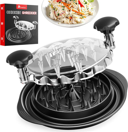 AveFare Chicken Shredder - Ergonomic 10.8-Inch Tool for Effortless Meat Shredding | BPA-Free & Dishwasher Safe