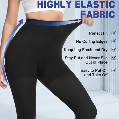 Beister Medical Compression Tights Women & Men, 20-30 mmHg Open Toe Waist High Compression Pantyhose, Graduated Support Leggings for Varicose Veins, Edema, Flight, DVT