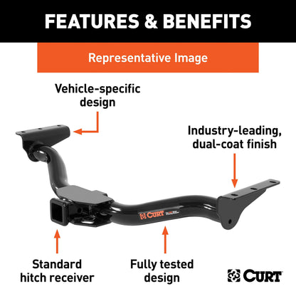 Curt Manufacturing 13013 Class III Receiver