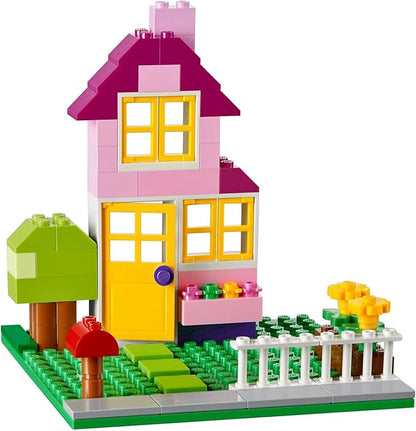 LEGO Classic Large Creative Brick Box 10698 Building Set Toy Storage Solution for Home or Classrooms Interactive Building Toy for Kids Boys and Girls