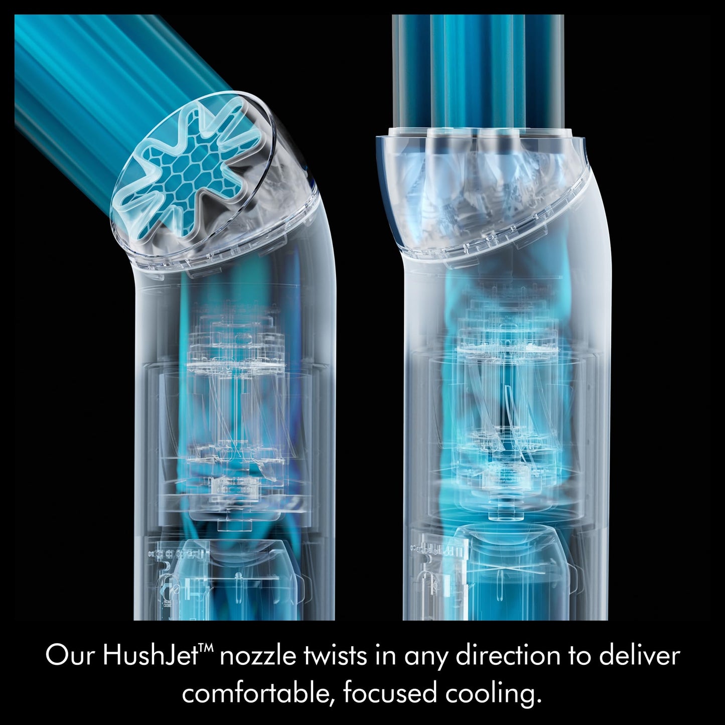 Dyson HushJet™ Mini Cool fan (Stone/Blush)