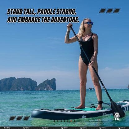 TIGERXBANG Inflatable Stand Up Paddle Boards with Premium SUP Board Accessories, Allround Paddle Boards for Adults/Youth,Defender Collection Blue