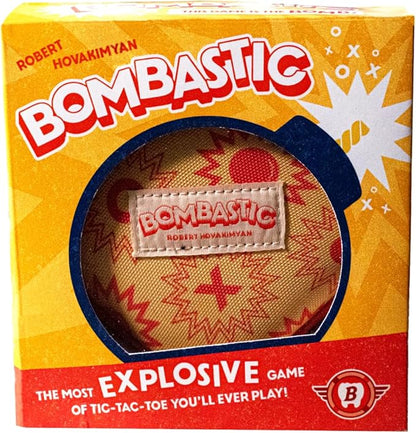 Bitewing Bombastic Board Game for Adults and Kids - 2 Player Explosive Game of Tic-Tac-Toe - Find Three in A Row Without Triggering A Boom - 5 Minutes Play Time - Ages 8+