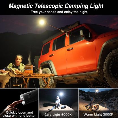 outask Camping Light Telescopic Lantern Accessories Telescopic Camping Light Case