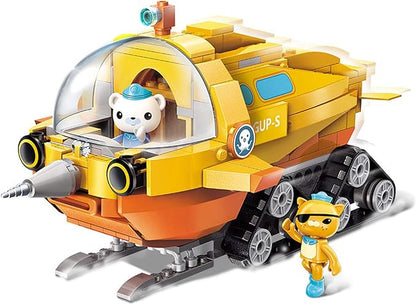 for Age 6+ Building Block Octonauts Ocean Adventure GUP-S Polar Exploration Vehicle &amp Barnacles kwazii 275pcs Building Brick Set-No Package Box (3704)