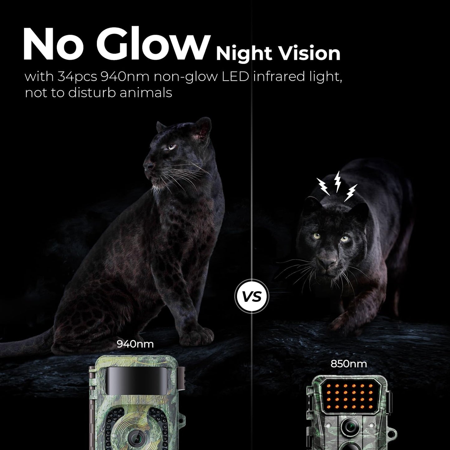 K&F Concept 4K 48MP WiFi Trail Camera & Game Camera