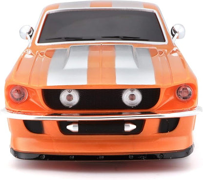 Maisto Tech R/C 1:24 Scale 2.4 GHz 1967 Ford Mustang GT Metallic Orange