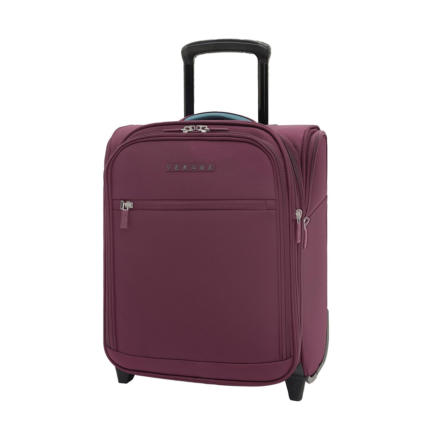 VERAGE Carry On Underseat Luggage with 2 Wheels & USB Port, 16 Inch Wheeled Spinner Bag Carry-on Luggages for Airlines, Lightweight Suitcase Men Women, Pilots and Crew (Upgrade-16-Inch)