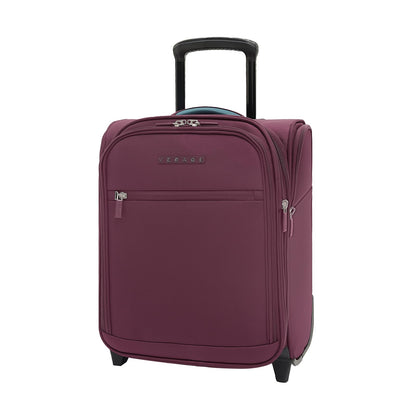 VERAGE Carry On Underseat Luggage with 2 Wheels & USB Port, 16 Inch Wheeled Spinner Bag Carry-on Luggages for Airlines, Lightweight Suitcase Men Women, Pilots and Crew (Upgrade-16-Inch)