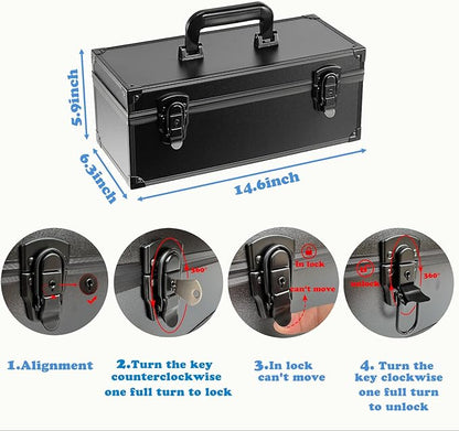 Toploaders Storage Box for 3 x 4 35pt Rigid Cards Trading &amp Sports Cards Graded &amp Rating Cards with 3 DIY Sponge Partitions (Holds 300+ Toploaders (N300-Black)