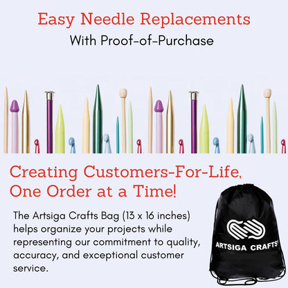 ChiaoGoo Spin Bamboo 5-Inch Small 2500-S Interchangeable Circular Knitting Needle Set, Sizes US 2, 3, 4, 5, 6, 7, 8 with 3 Cords, Connectors, Stitch Markers with Project Bag