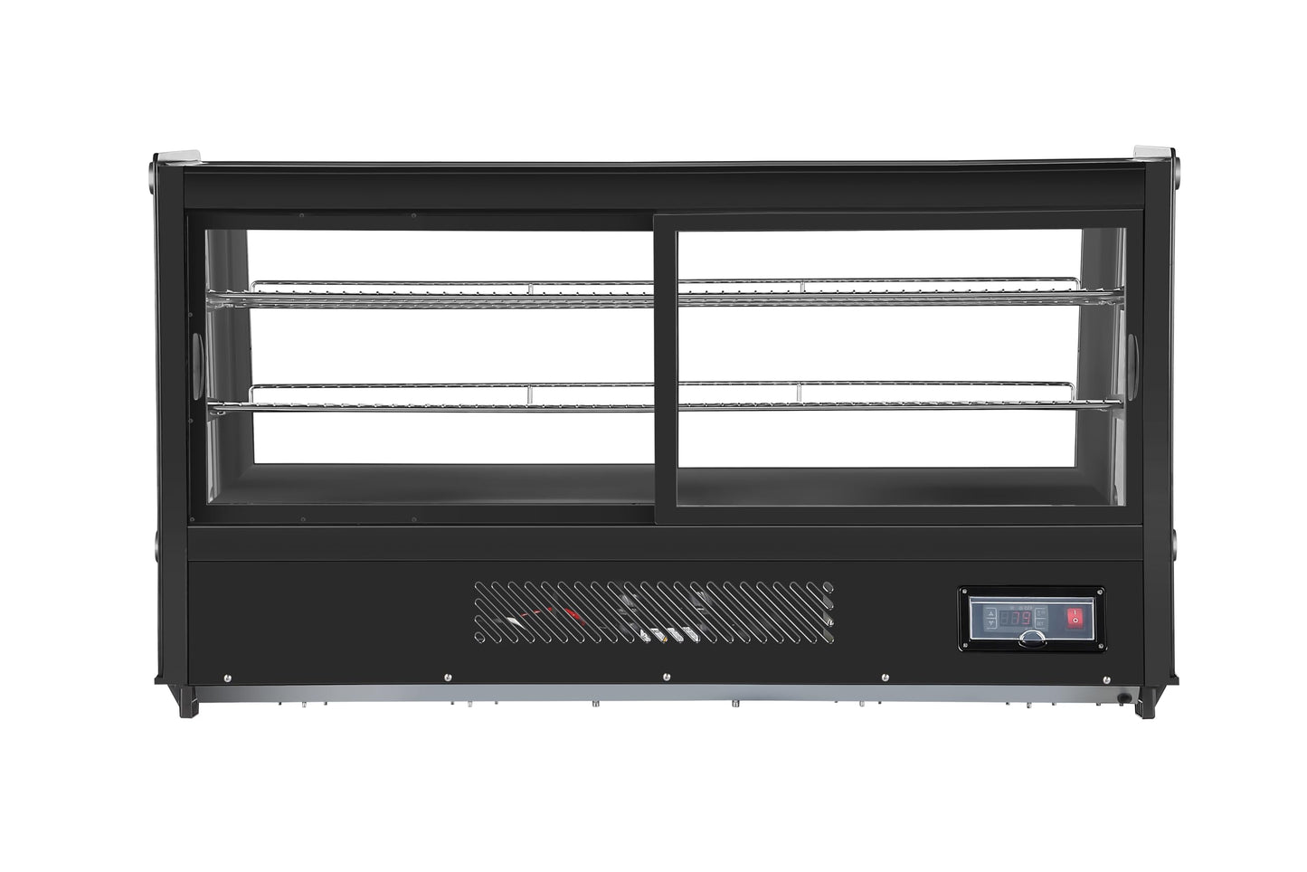 48 in. Self-Service Countertop Bakery Display Refrigerator in Black (CDC-250-BK)