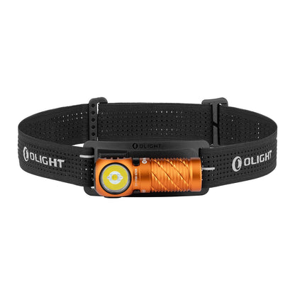 OLIGHT Perun 3 Mini Headlamp 1250 Lumens LED Head Flashlight Bundle with iUltra Rechargeable EDC Flashlight