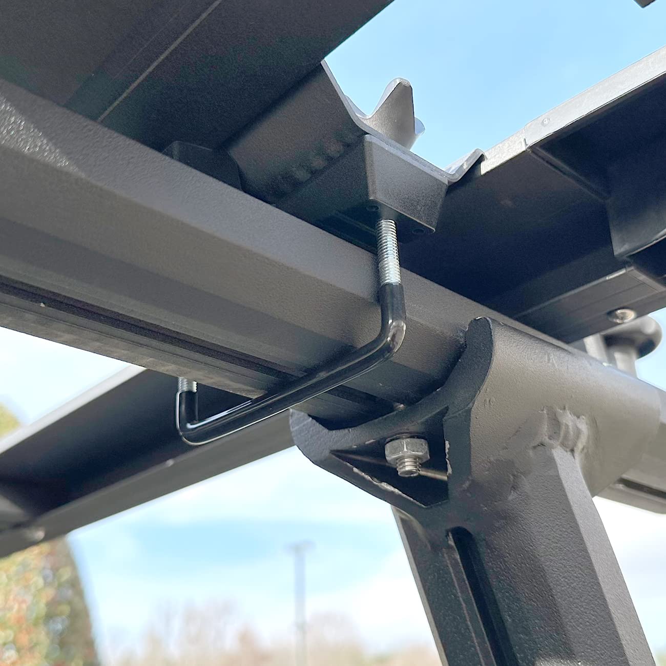 MaxxHaul 50616 Aluminum Rooftop Platform Rack Cargo System 64" x 55"