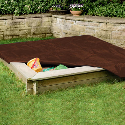 40x60Ft,Tarps Heavy Duty Waterproof, 10Mil Poly Tarps, Brown Multipurpose Tarpaulin with Metal Grommets, Edge Reinforcement Tear Resistant, UV Resistant, Camping, Outdoor Coverings