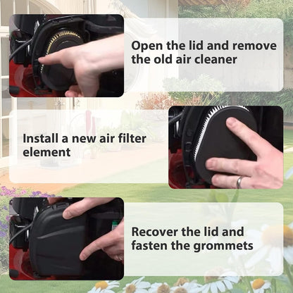 593260 Lawn Mower Air Filter - High-Quality Replacement for Most Engines | 2-Pack