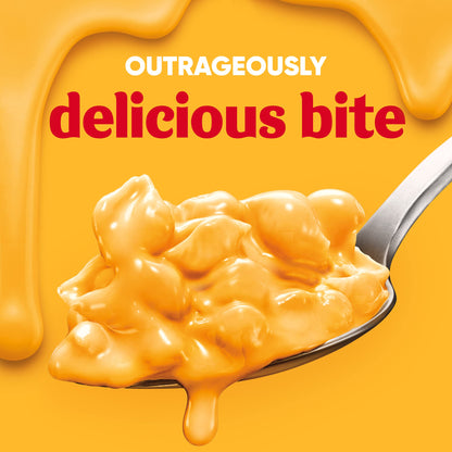 Velveeta Shells & Cheese Original Microwaveable Shell Pasta & Cheese Sauce, 8 ct Box, 2.39 oz Cups