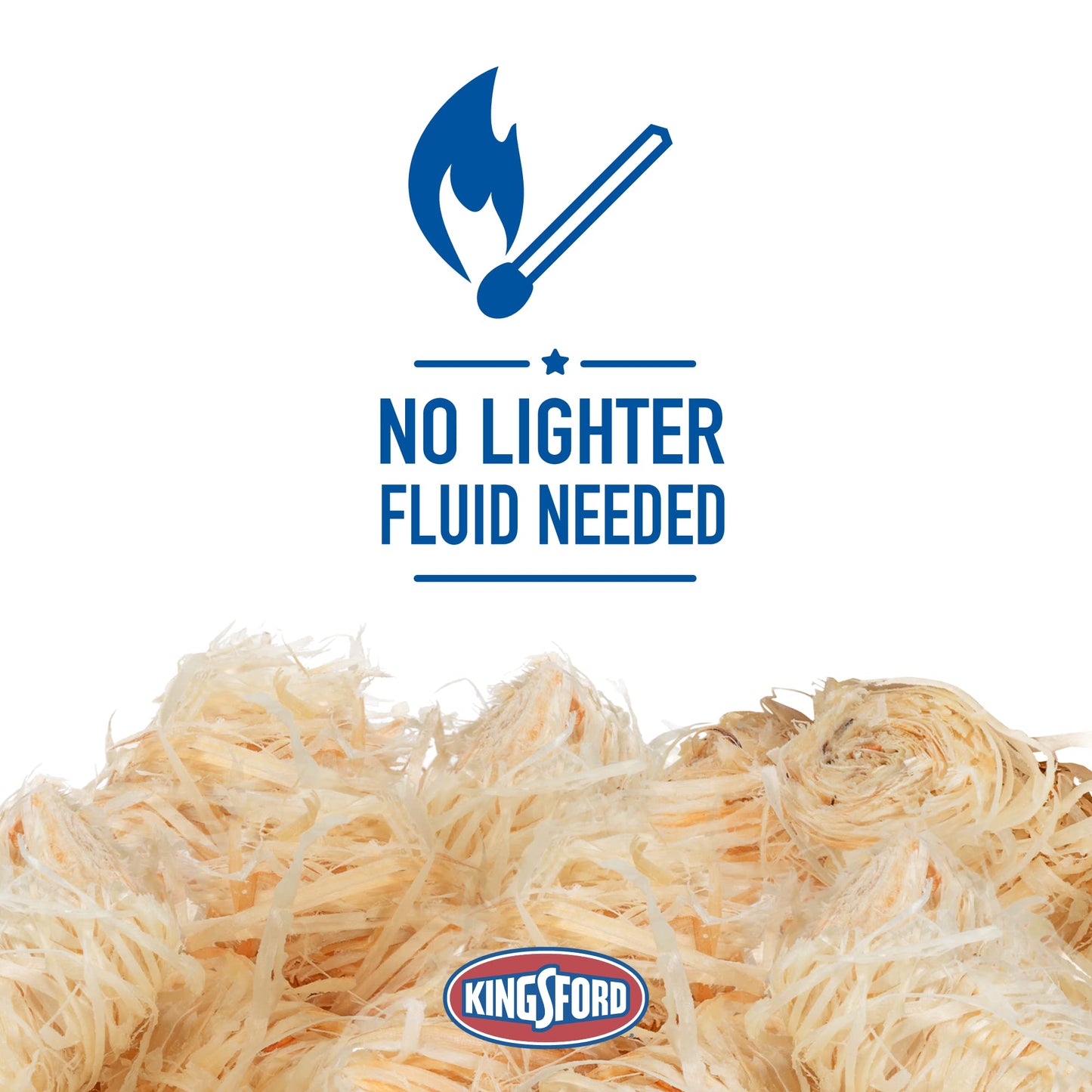 Kingsford Quick Light Fire Starter Rolls All Natural Hardwood Paraffin Water Resistant Easy Lighting Charcoal Pellet Grills Smokers Campfires 16 Count 24 Pack