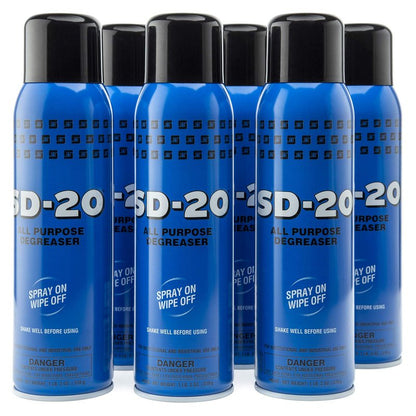 SPARTAN SD-20 All Purpose Degreaser - 6 Pack