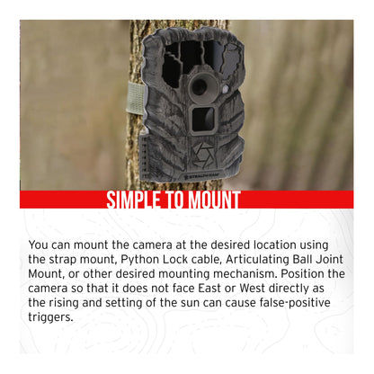 Stealth Cam Browtine 14MP Trail Camera (4-Pack) Bundle with 32GB Memory Card (4-Pack) and Card Reader (9 Items)