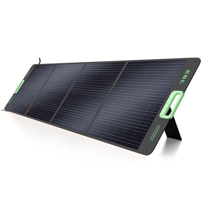 EBL 200W Portable Solar Panel High Efficiency Solar Power Panel for Home, RV, Camping, Marine, Off-Grid Applications, Weatherproof Solar Charging Solution