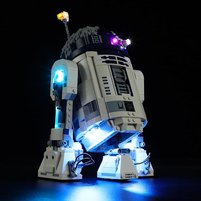 BRIKSMAX Light Kit for Lego-75379 R2-D2 - Compatible with Lego Star Wars Building Set- Not Include Lego Set