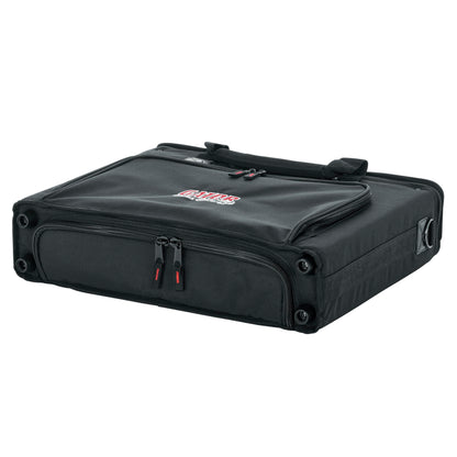 Gator Cases Portable 2U Rack Bag with 14" Rackable Depth, (GRB-2U)