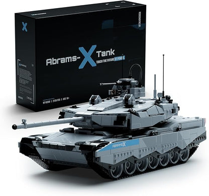 Nifeliz Military Abrams-X Tank Model Set Modern Army Main Tank Building Set for Adults to Build and Collection Display Model for Military Enthusiasts (2136 PCS NF10300)