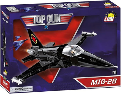 COBI TOP Gun (1986) MIG-28 Aircraft Building Set 332 Pieces