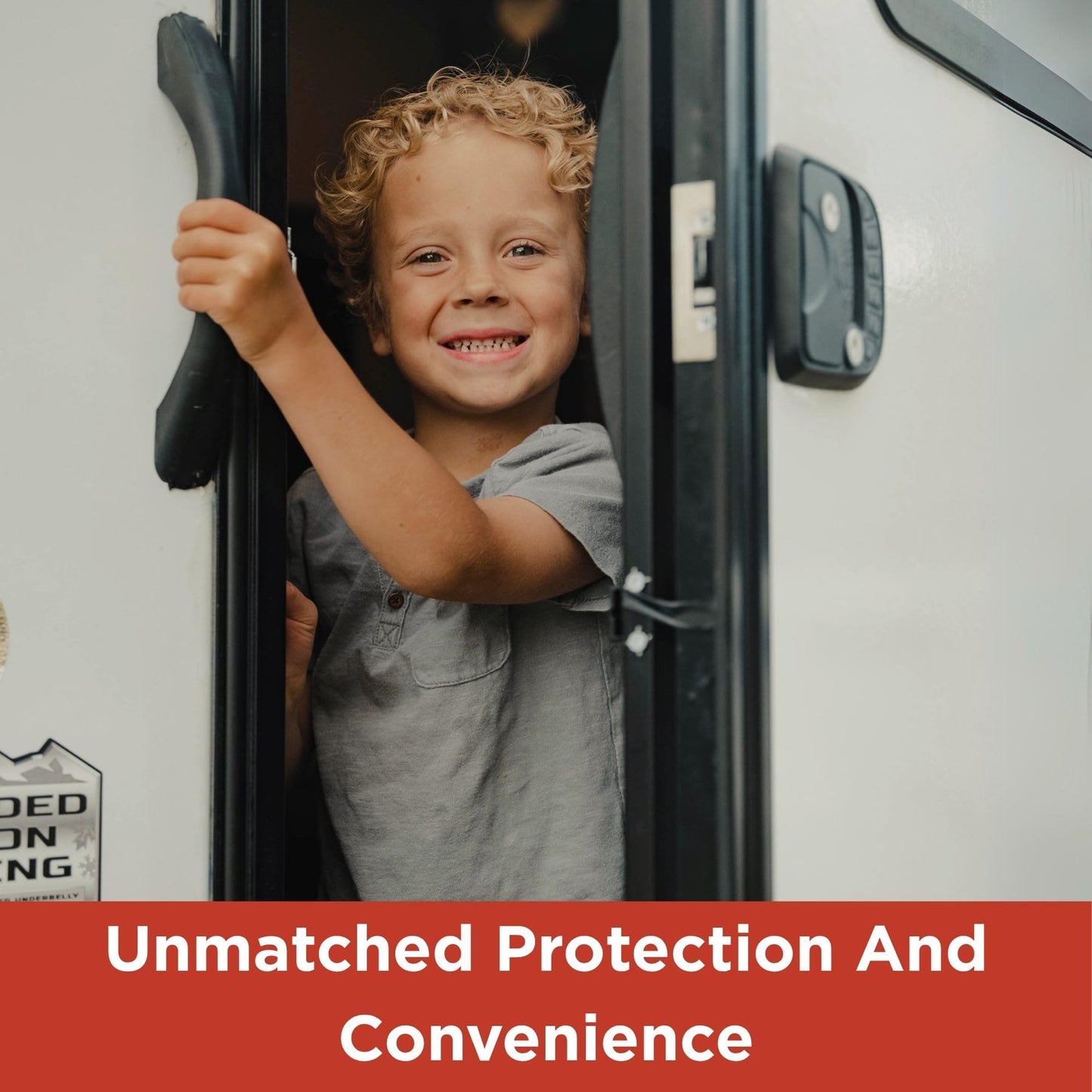 RVLOCK Compact RV Lock Keyless Entry, Secure Replacement for Camper Latch, Great RV Door Lock Replacement for Trailers with Patented Security Technology