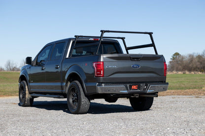Rough Country Full-Height Bed Rack for Ford F-150 (2015-2026) - Modular Aluminum Truck Rack for Cargo Racks, Rooftop Tents, Ladders & Overland Gear
