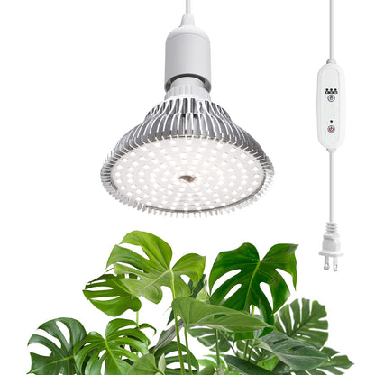 SpeePlant LED Grow Light Bulbs+4-Tier Plant Stand with Zippered PVC Tent, 27" L x 19" W x 59" H