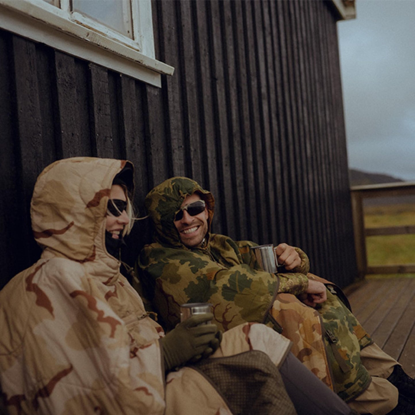 Helikon-Tex Swagman Roll – Mitchell Camo Leaf/Mitchell Camo Clouds Multi-Purpose Military Poncho, Woobie Blanket, Sleeping Bag & Emergency Jacket