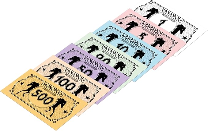 Monopoly Board Game Denton TX Edition : 2-6 Players Family Board Games for Kids and Adults Board Games for Kids 8 and up for Kids and Adults Ideal for Game Night