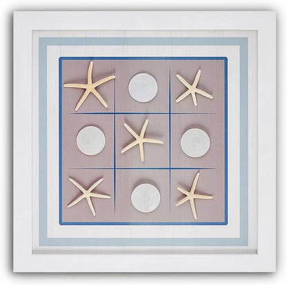 Magnetic Canvas Game Set. Chess/Checkers/Backgammon/TIC TAC Toe. Decrotive Game Sets use an mounting System That Gives Easy Access to Them. (Beach)