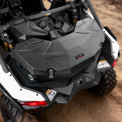 StarknightMT X3 Rear Storage Box, 8GAL Waterproof Cargo Box Compatible with Maverick X3, Outlander (Except 6x6), Renegade, OEM Replace #715004778 w/h Mounting System