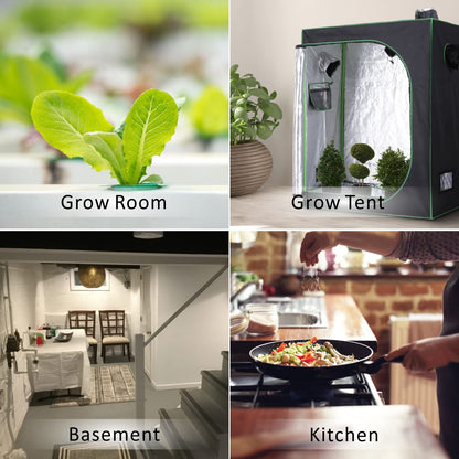Toolazy 8 Inch Inline Duct Fan with WiFi App Control, 831 CFM Quiet EC Motor Ventilation Fan with Temperature Humidity Sensor, Smart Exhaust Fan for Large Grow Tent, Hydroponics, HVAC, Commercial Use
