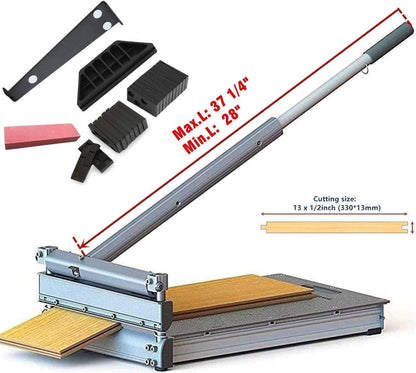 MANTISTOL 13'' Pro fooring cutter MC-330 with replacement blade and flooring installation kit