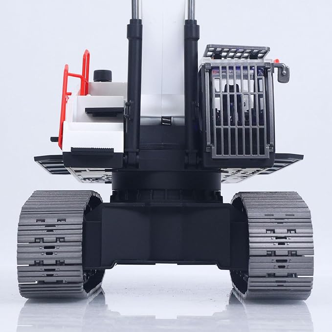 US in Stock 1/14 HUINA RC Metal Excavator Model 1594 Radio Control 22CH Ball Claw Bucket Comes with Lights and Sound Hobby Grade Model for Ages 14+